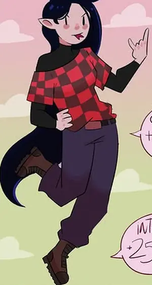 Exemplo de personagem de corpo inteiro em estilo cartoon